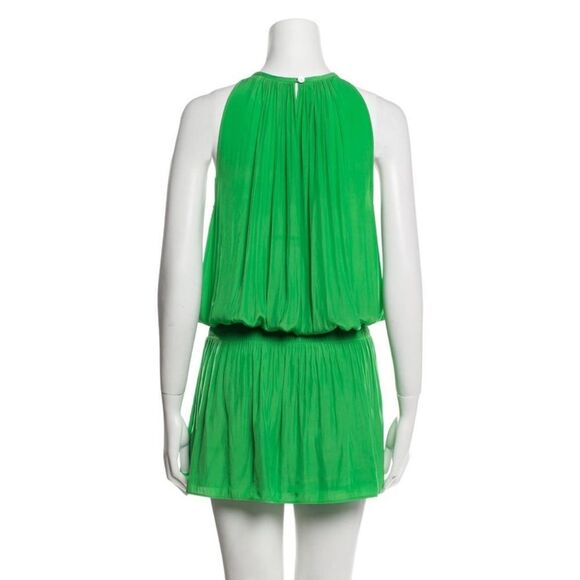 Ramy Brook Paris Sleeveless Mini Dress Green Size Small - Picture 3 of 4